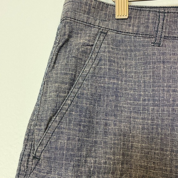 Marc Anthony Mens Size 36 Blue Shorts 9” Inseam Flat Front Zip Fly Pockets - Picture 4 of 12